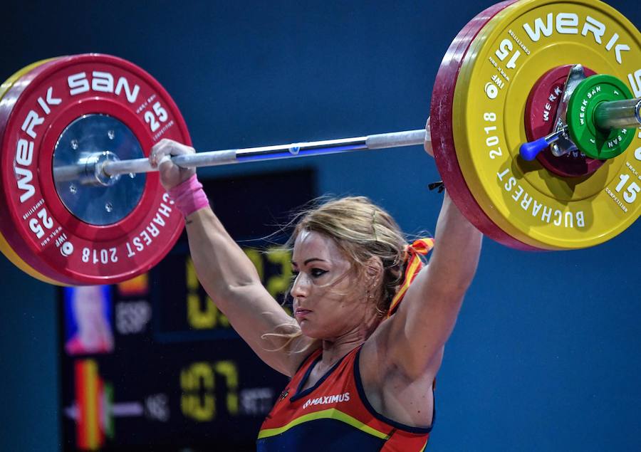 Fotos: Lydia Valentín, campeona de Europa por cuarta vez