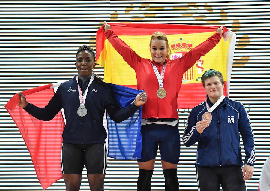 Fotos: Lydia Valentín, campeona de Europa por cuarta vez