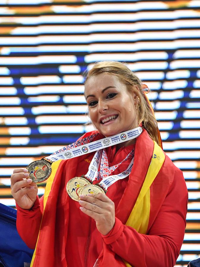 Fotos: Lydia Valentín, campeona de Europa por cuarta vez