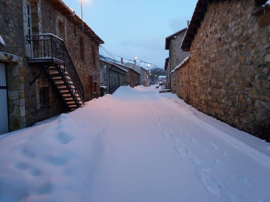 Fotos: Estampas invernales en primavera