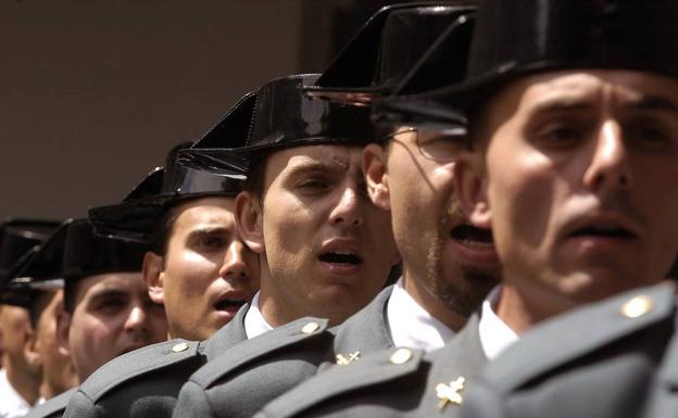 Acto de incorporación de 383 nuevos guardias civiles destinados a la Comunidad de Madrid. 