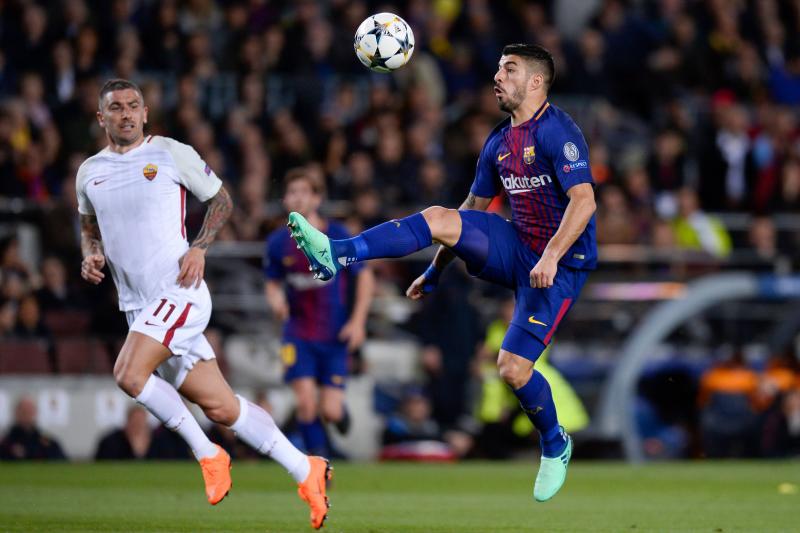 Encuentro de ida de los cuartos de final de la Champions League