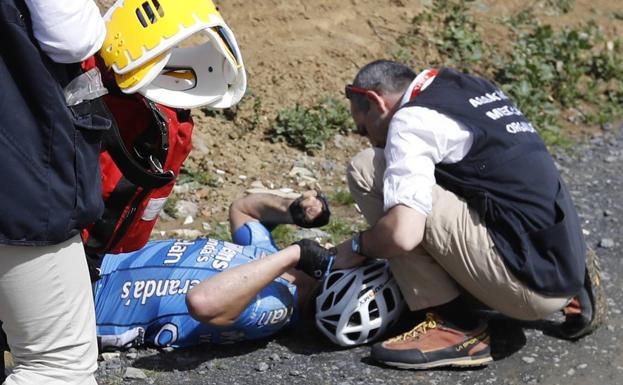 El ciclista belga Michael Goolaerts (Vérandas Willems-Crélan). 