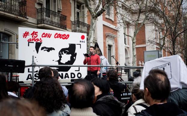 Homenaje a José Couso 15 años después de su muerte.