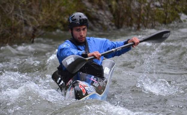 Guille Fidalgo, en la Copa de España de O Barco.