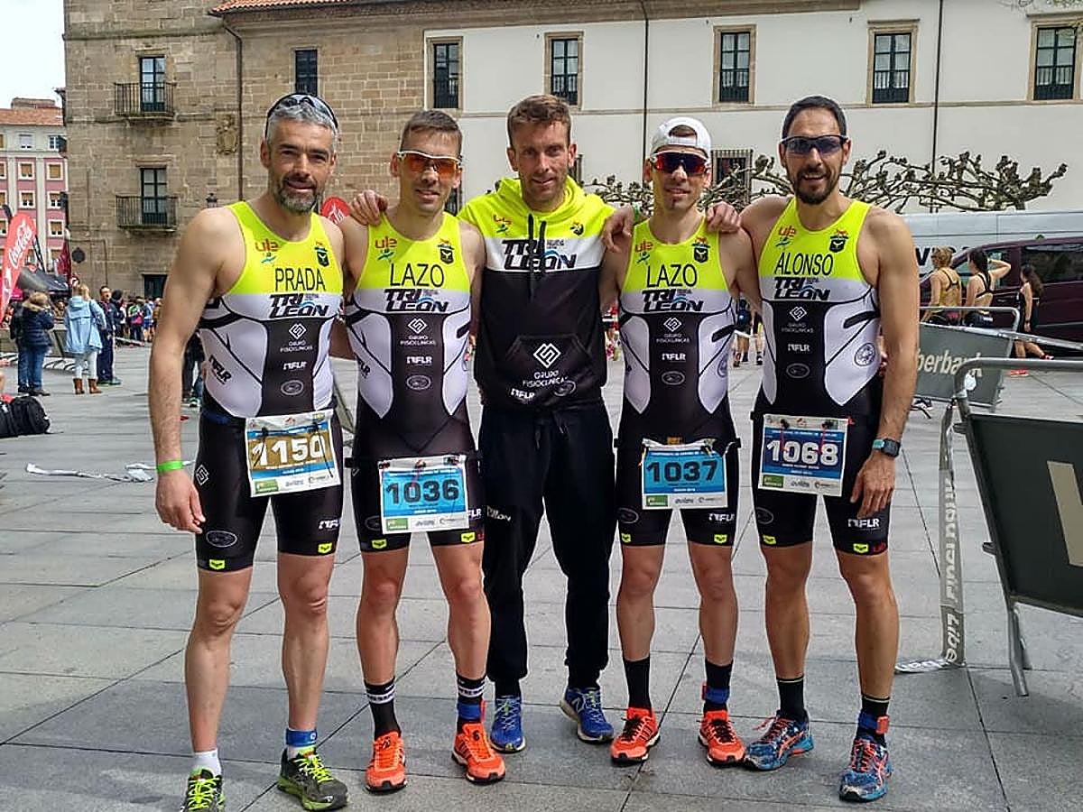 Fotos: El TriLeón, en el Campeonato de España de Duatlón