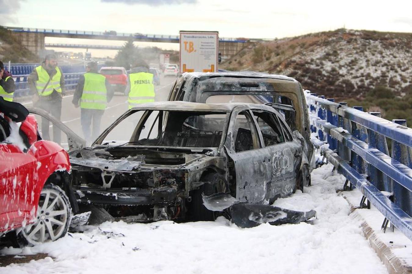 Fotos: Accidente en la A-66