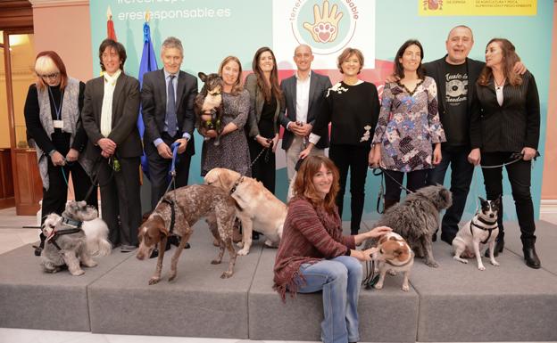 Imagen de la presentación del Plan de Actuaciones para la tenencia responsables de animales de compañía 