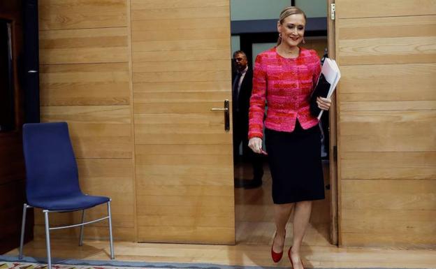 Cristina Cifuentes.