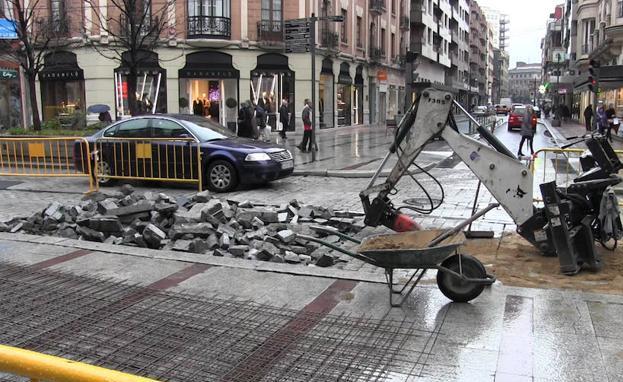 Obras en Ordoño II.