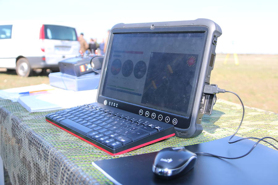 Fotos: La OTAN prueba en León su primero geodron