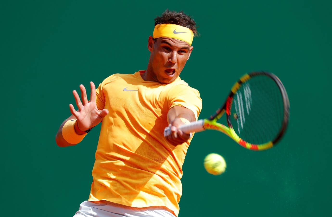 Rafa Nadal busca su undécimo título en el MAsters 1000 de Montecarlo. SU primer partido ha sido ante Bedene.