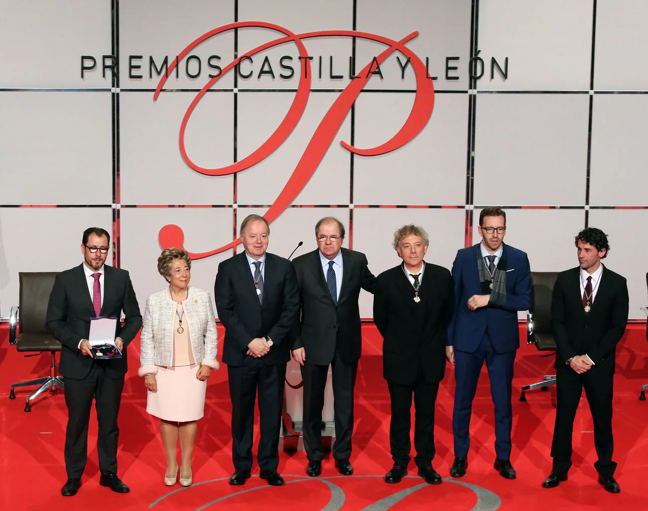 El leonés Juanín García se ha convertido en uno de los protagonistas en la entrega de premios de Castilla y León