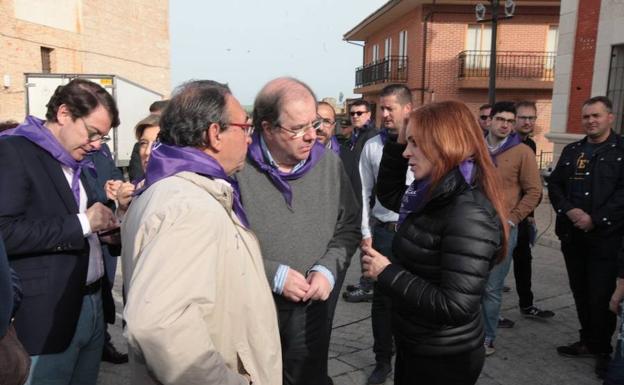 Juan Vicente Herrera en Villalar. 