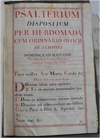 Codice que se expondrá en Aguilar de Campoo.
