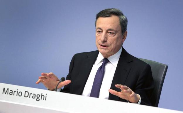 Mario Draghi, presidente del BCE.