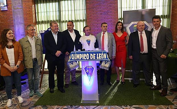 Presentación del Olímpico de León.