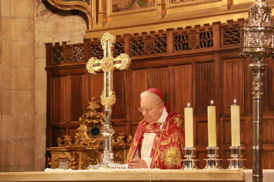 Fotos: La Cruz de Liébana llega a León