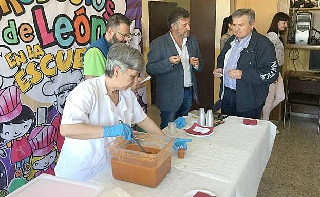 Imagen de una muestra de Productos de León.