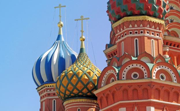 Imagen de la Plaza Roja de Moscú.