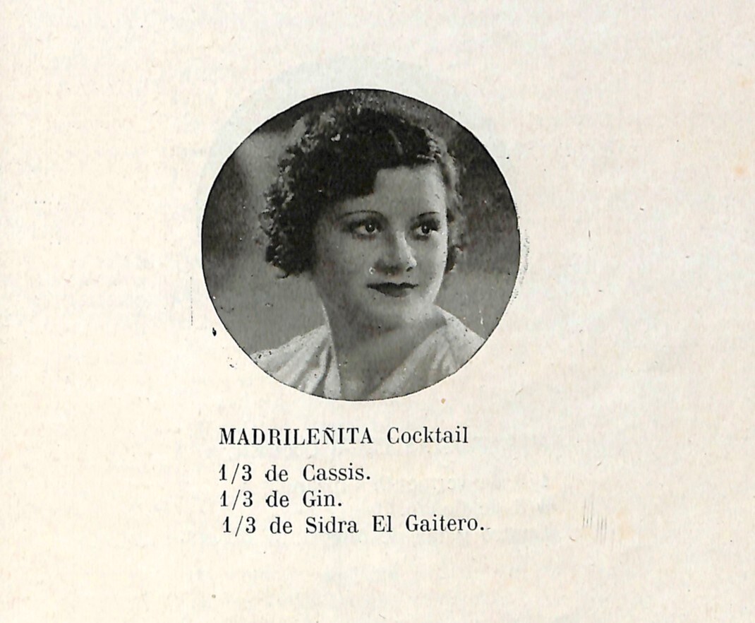 En 1933 se publicó uno de los libros sobre coctelería más curiosos de España. Algo picantón, estaba dedicado a cupletistas y famosas artistas de variedades