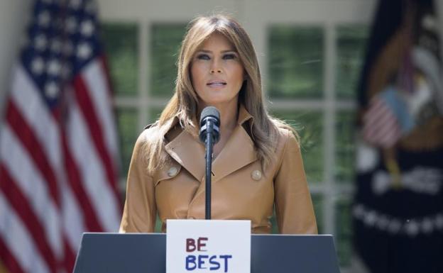 Melania Trump.