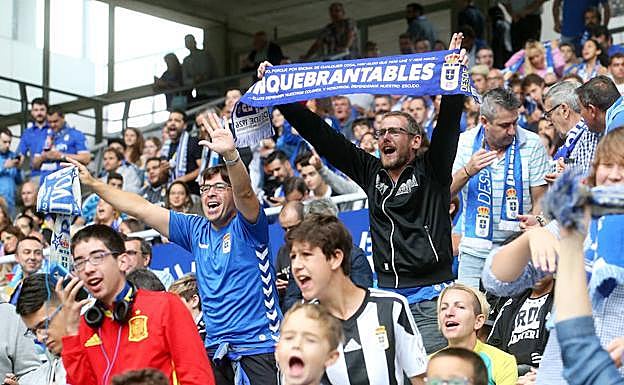 Afición del Real Oviedo.