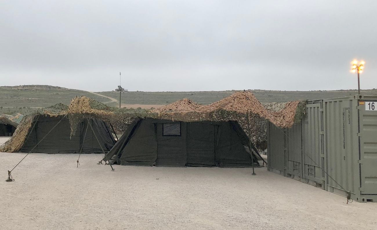 Imagen del puesto de mando.