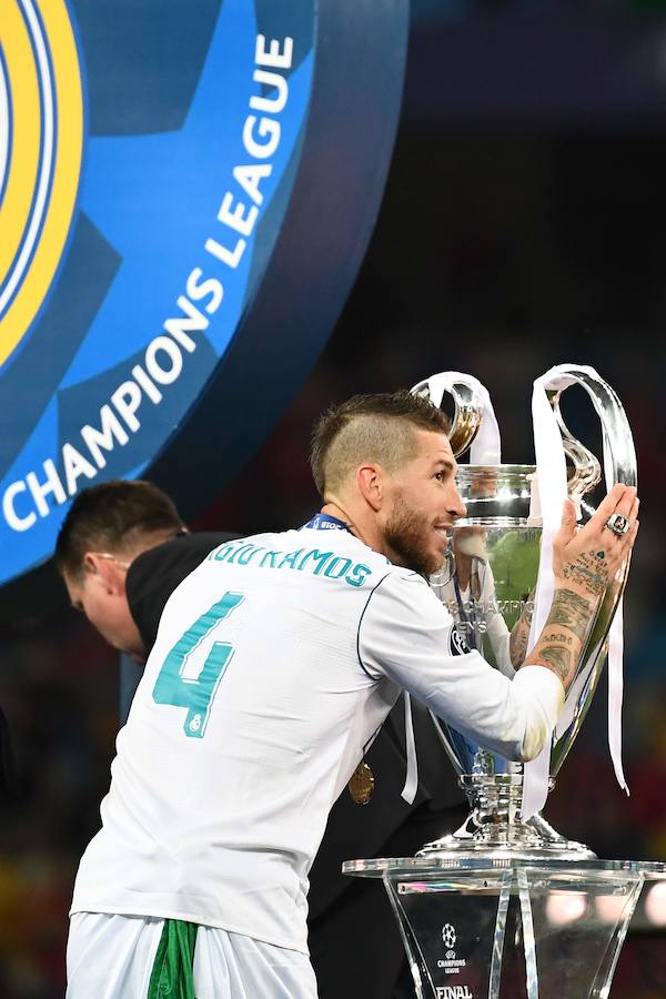 El Real Madrid conquistó en el Olímpico de Kiev su 'decimotercera' Champions, tras un partido en el que venció por 3-1 al Liverpool y en el que Bale fue protagonista al marcar dos goles