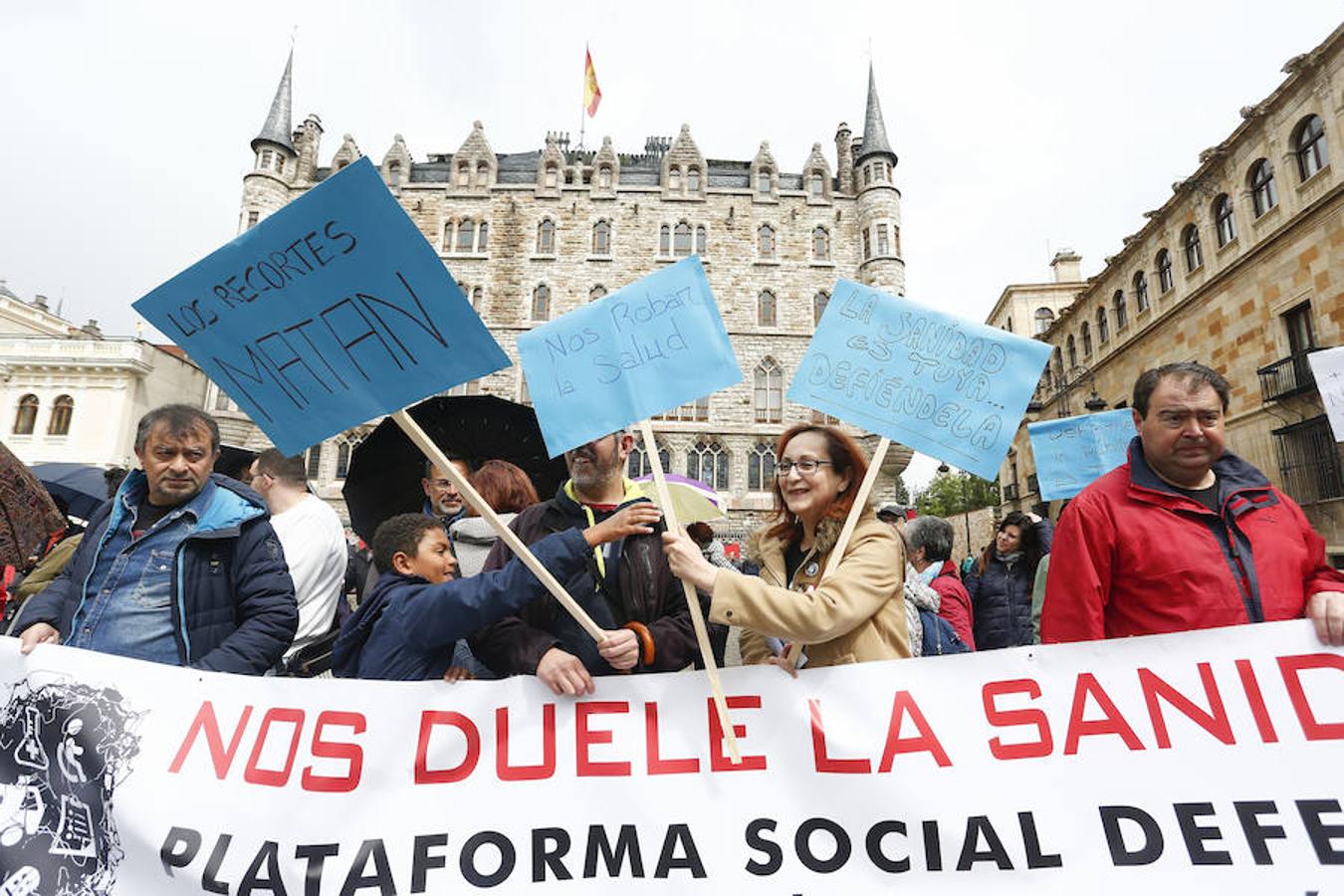 Concentración en defensa de la sanidad pública