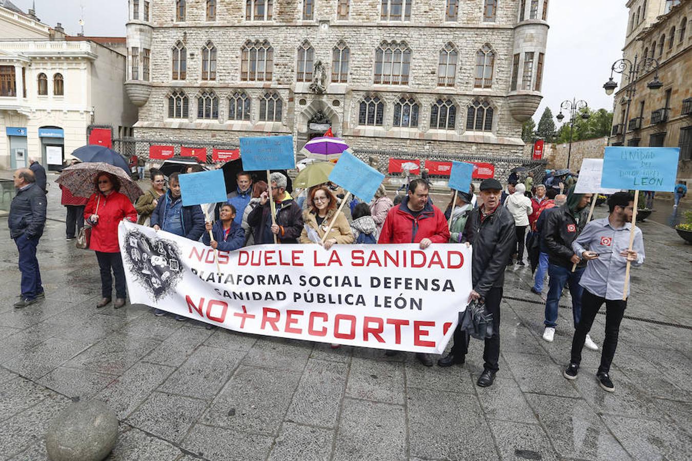 Concentración en defensa de la sanidad pública