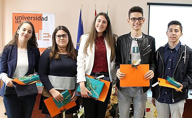 Imagen de los galardonados.