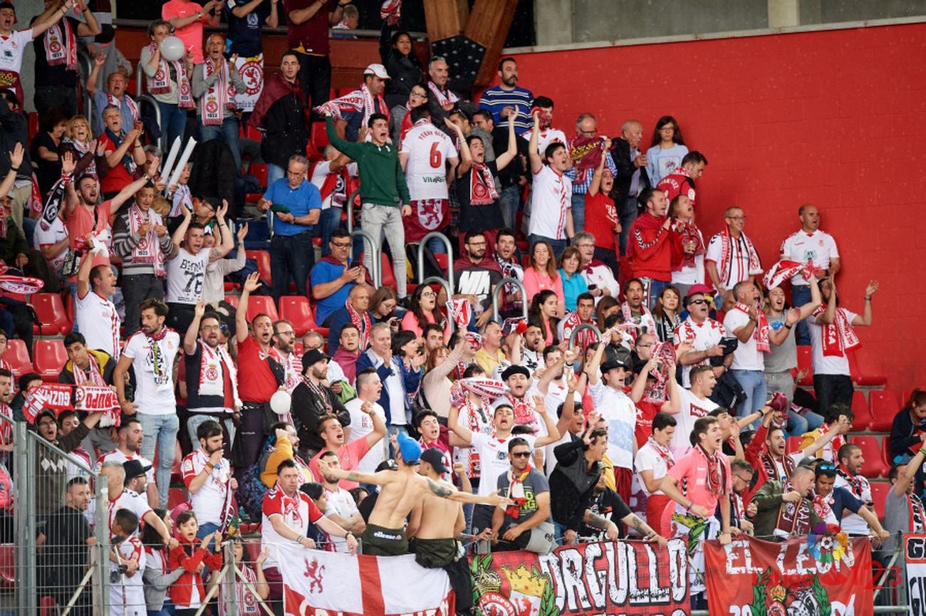 Las imágenes del descenso de la Cultural y Deportiva Leonesa a Segunda División B.