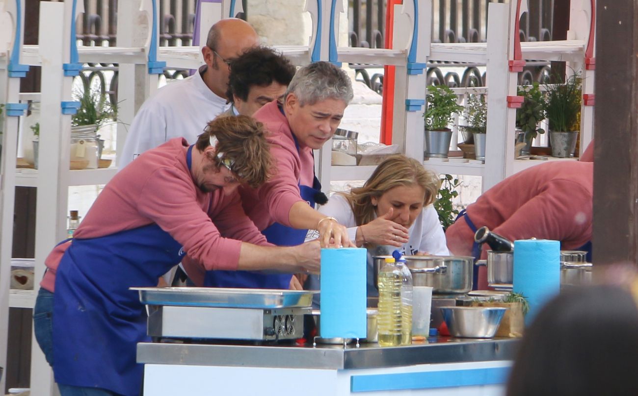 A los pies de la catedral los protagonistas del programa de cocina más visto de la televisión han dejado ver su mejor cocina