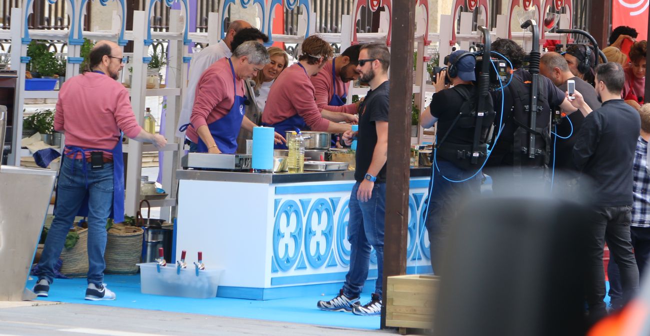 A los pies de la catedral los protagonistas del programa de cocina más visto de la televisión han dejado ver su mejor cocina