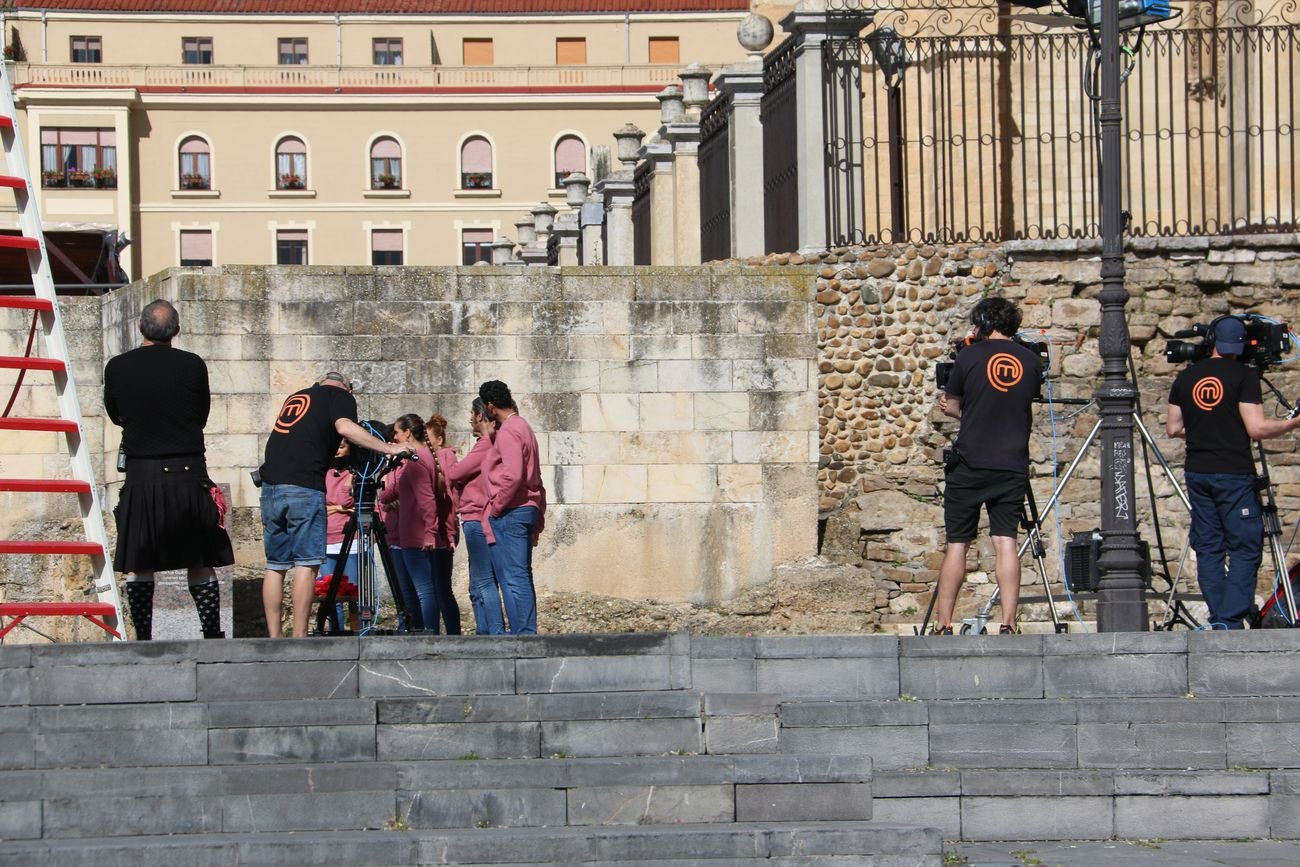 Fotos: Masterchef Celebrity aterriza en León