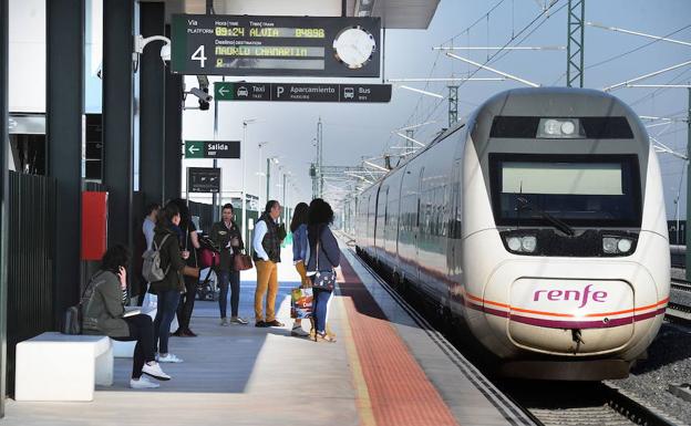 Estación del AVE en Medina del Campo.