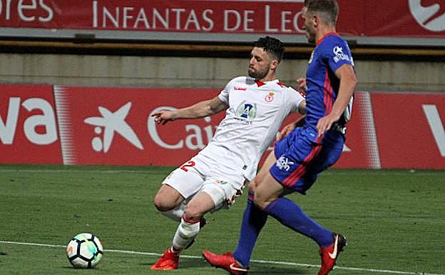 Rodri, en el partido ante el Oviedo.