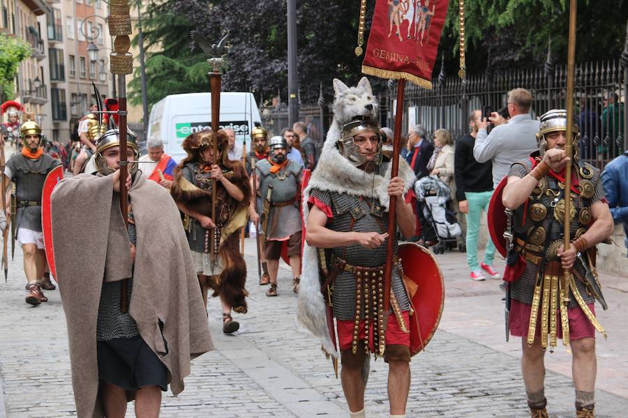 León conmemora con orgullo los actos del Natalicio del Águila con la creación de la Legio VII Gémina y el nombramiento de Galba como emperador