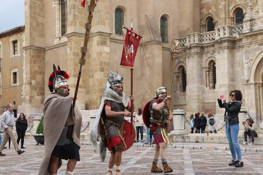 León conmemora con orgullo los actos del Natalicio del Águila con la creación de la Legio VII Gémina y el nombramiento de Galba como emperador