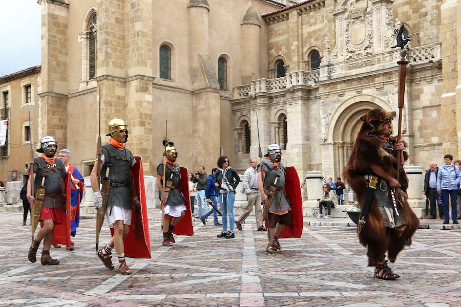 León conmemora con orgullo los actos del Natalicio del Águila con la creación de la Legio VII Gémina y el nombramiento de Galba como emperador