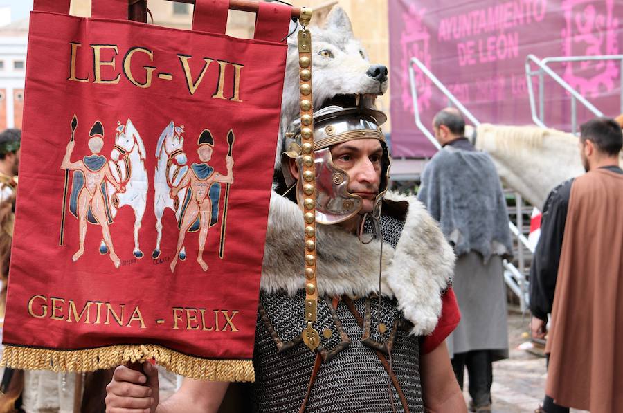 León conmemora con orgullo los actos del Natalicio del Águila con la creación de la Legio VII Gémina y el nombramiento de Galba como emperador