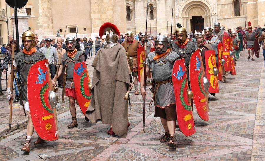 León conmemora con orgullo los actos del Natalicio del Águila con la creación de la Legio VII Gémina y el nombramiento de Galba como emperador