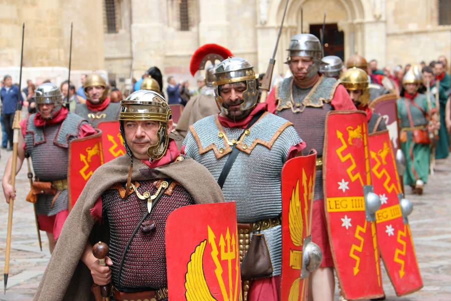León conmemora con orgullo los actos del Natalicio del Águila con la creación de la Legio VII Gémina y el nombramiento de Galba como emperador