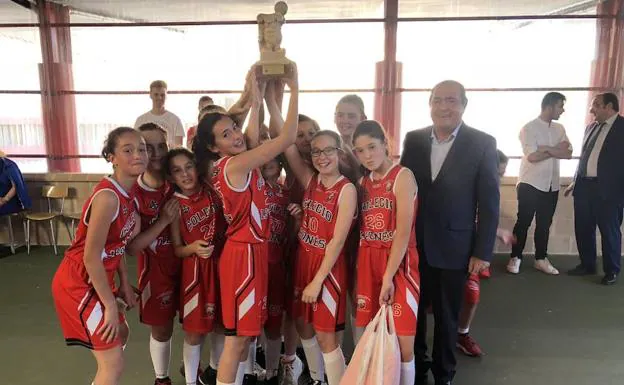 El Colegio Leonés se lleva el Torneo de Minibasket femenino