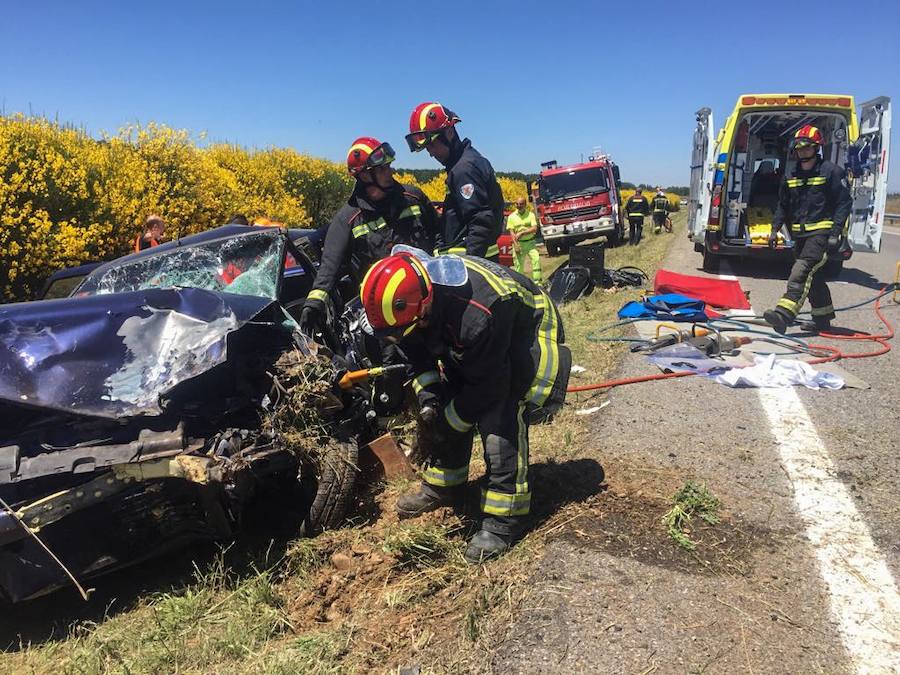 Fotos: Accidente en Roperuelos del Páramo