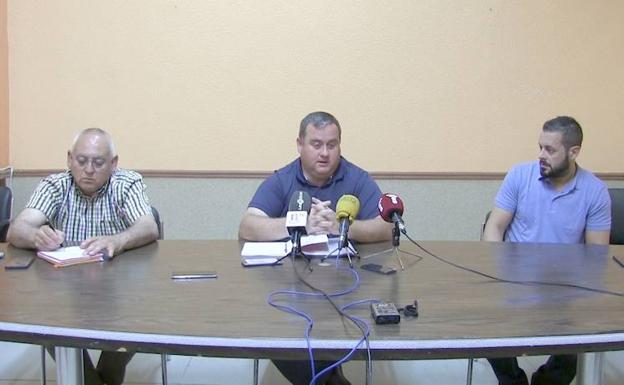 Rueda de prensa conjunta para explicar el proyecto.