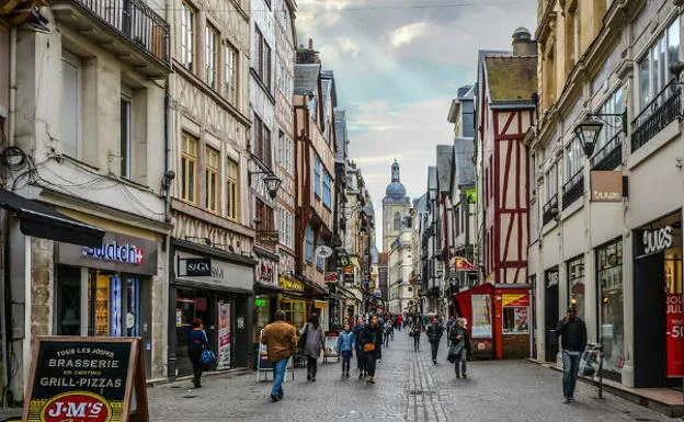 Rouen, la artística e histórica capital de Normandía