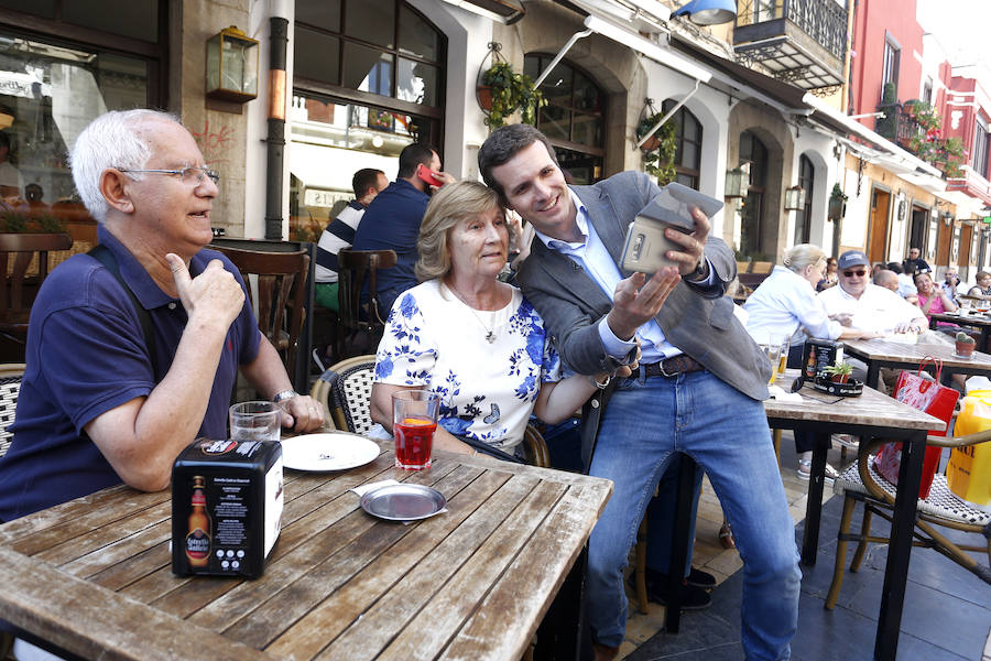 Fotos: Pablo Casado visita León