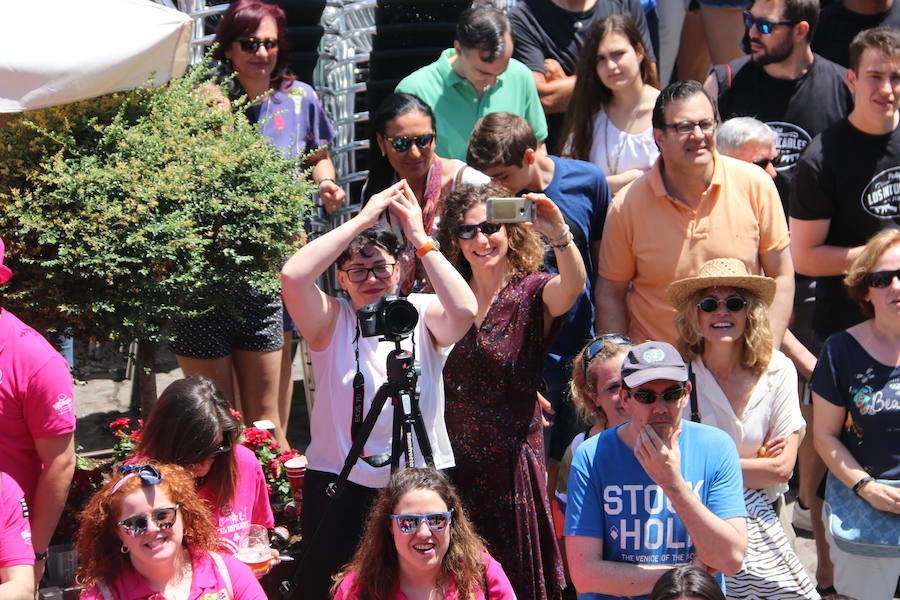 Fotos: Yolanda León, pregonarera de las fiestas de León